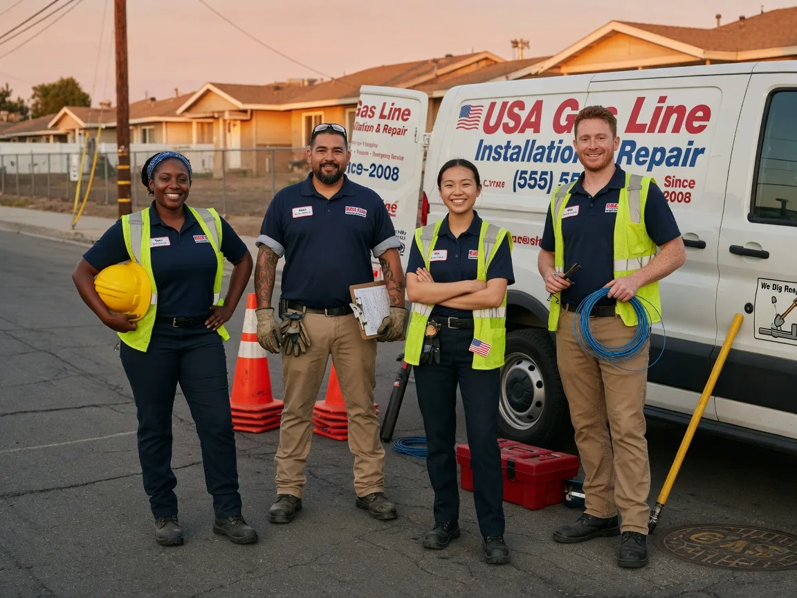 Gas Line Installation company in Fowlerton, IN